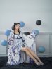 画像4: 【即日発送！】【ハロウィン】花魁ショートインロングワンピース 【コスプレ】【S-XLサイズ/2カラー】[YMT]