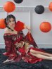 画像25: 【即日発送！】【ハロウィン】花魁ショートインロングワンピース 【コスプレ】【S-XLサイズ/2カラー】[YMT]
