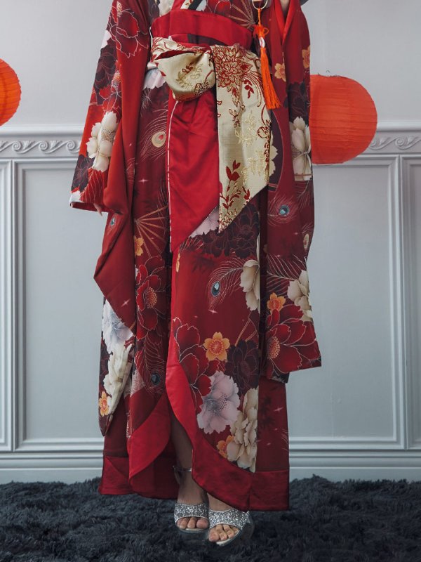 画像30: 【即日発送！】【ハロウィン】花魁ショートインロングワンピース 【コスプレ】【S-XLサイズ/2カラー】[HC03]