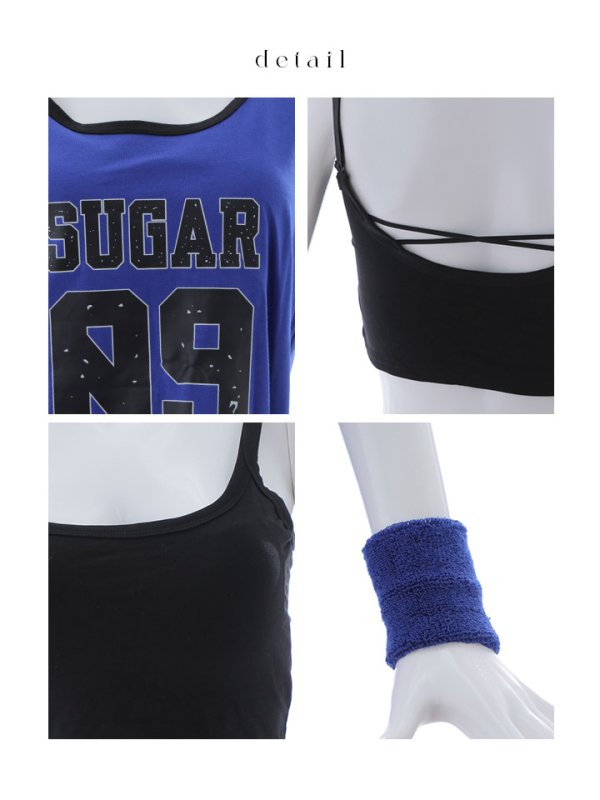 画像23: 【SALE!!】【即日発送！】【ハロウィン】バスケガール 【コスプレ3点セット】 【FREEサイズ/2カラー】[OF01]