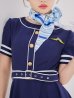 画像18: 【即日発送！】【ハロウィン】CAロングフレアワンピース 【コスプレ5点セット】 【S-XLサイズ/1カラー】[OF01]