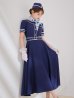 画像3: 【即日発送！】【ハロウィン】CAロングフレアワンピース 【コスプレ5点セット】 【S-XLサイズ/1カラー】[OF01]