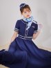 画像5: 【即日発送！】【ハロウィン】CAロングフレアワンピース 【コスプレ5点セット】 【S-XLサイズ/1カラー】[OF01]