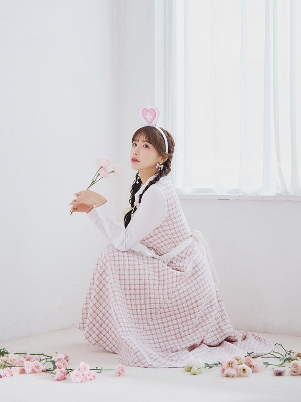 画像16: 【SALE!!】【即日発送！】【ハロウィン】ナースツイードロングフレア 【コスプレ3点セット】 【S-XLサイズ/1カラー】[HC03]