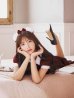 画像2: 【即日発送】【ハロウィン】クラシカル洋館メイド 【コスプレ3点セット】 【S-XLサイズ/1カラー】[YMT] (2)