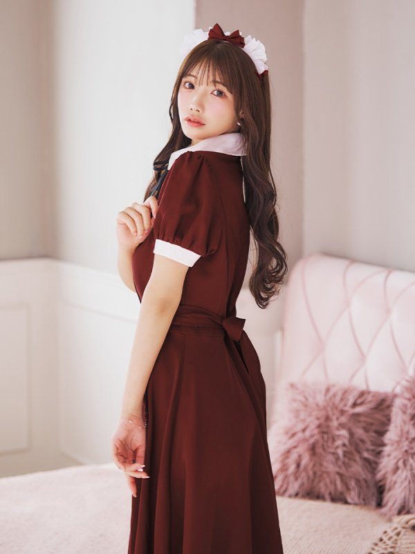 画像14: 【SALE!!】【即日発送】【ハロウィン】クラシカル洋館メイド 【コスプレ3点セット】 【S-XLサイズ/1カラー】[OF01]