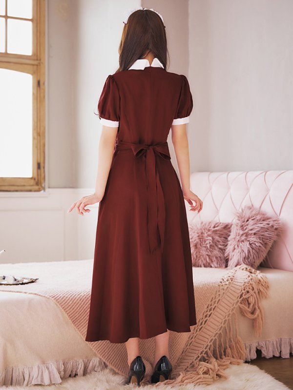 画像16: 【SALE!!】【即日発送】【ハロウィン】クラシカル洋館メイド 【コスプレ3点セット】 【S-XLサイズ/1カラー】[OF01]