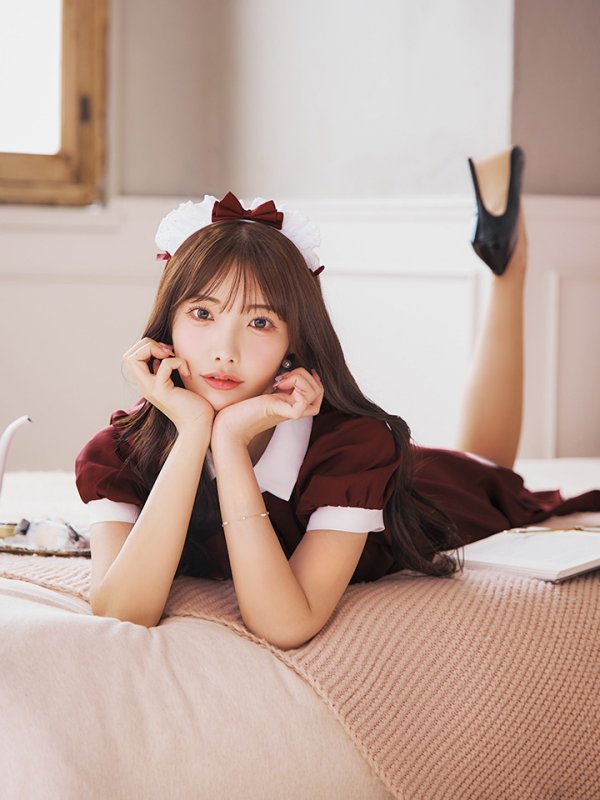 画像6: 【SALE!!】【即日発送】【ハロウィン】クラシカル洋館メイド 【コスプレ3点セット】 【S-XLサイズ/1カラー】[OF01]