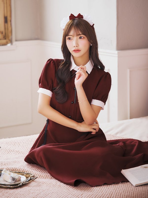 画像9: 【SALE!!】【即日発送】【ハロウィン】クラシカル洋館メイド 【コスプレ3点セット】 【S-XLサイズ/1カラー】[OF01]