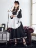 画像11: 【即日発送！】【ハロウィン】クラシックメイドロングワンピース 【コスプレ3点セット】【S-XLサイズ/1カラー】[YMT]