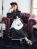 画像13: 【即日発送！】【ハロウィン】クラシックメイドロングワンピース 【コスプレ3点セット】【S-XLサイズ/1カラー】[YMT]