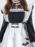 画像19: 【即日発送！】【ハロウィン】クラシックメイドロングワンピース 【コスプレ3点セット】【S-XLサイズ/1カラー】[YMT]