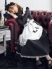 画像1: 【即日発送！】【ハロウィン】クラシックメイドロングワンピース 【コスプレ3点セット】【S-XLサイズ/1カラー】[YMT] (1)
