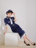 画像10: 【ノベルティ対象】【即日発送！】【ハロウィン】ポリスタイトロング 【コスプレ5点セット】 【S-Lサイズ/1カラー】[OF01-B]