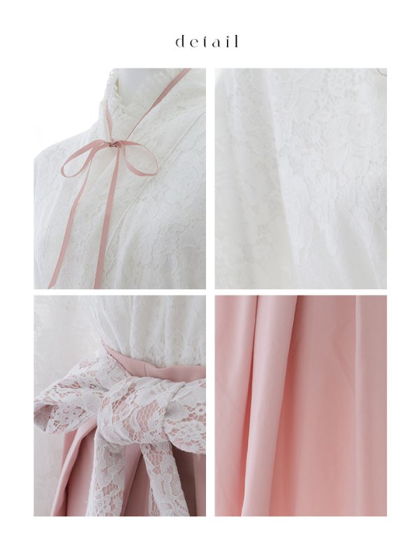 画像36: 【即日発送！】【ハロウィン】猫巫女レース袴 【コスプレ5点セット】 【FREEサイズ/2カラー】[HC03-OMN]