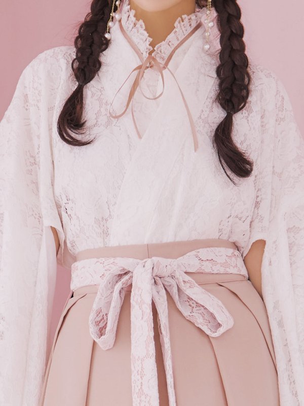 画像29: 【即日発送！】【ハロウィン】猫巫女レース袴 【コスプレ5点セット】 【FREEサイズ/2カラー】[HC03-OMN]