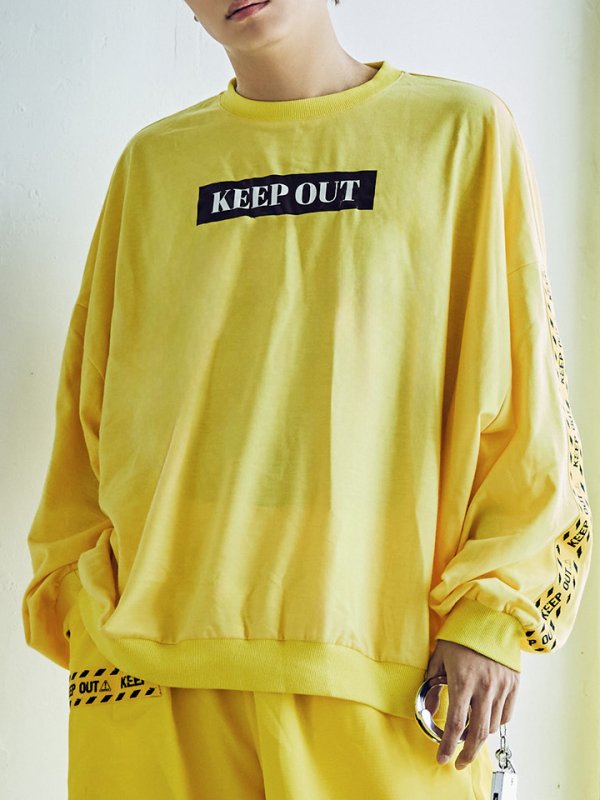 画像13: 【SALE!!】【ハロウィン】 【メンズ】KEEPOUTトレーナーセット 【コスプレ2点セット】【XXLサイズ/1カラー】(OF0106-SV)[OF01]