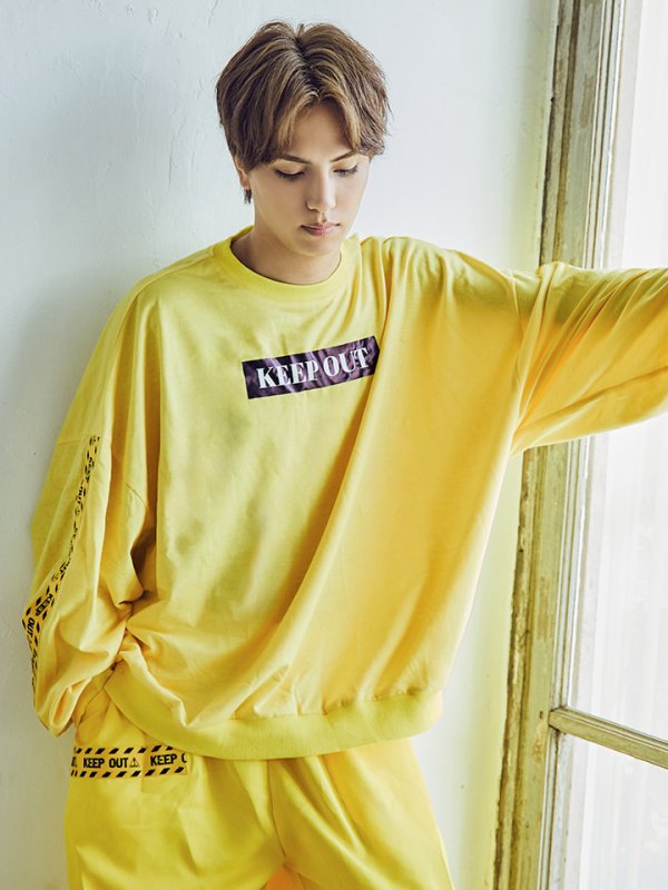 画像5: 【SALE!!】【ハロウィン】 【メンズ】KEEPOUTトレーナーセット 【コスプレ2点セット】【XXLサイズ/1カラー】(OF0106-SV)[OF01]