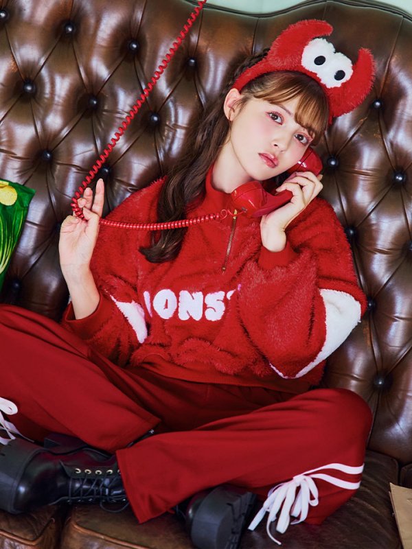 画像10: 【SALE!!】【即日発送！】【ハロウィン】モンスターハーフジップセット 【コスプレ3点セット】 【S-XLサイズ/1カラー】[HC03]