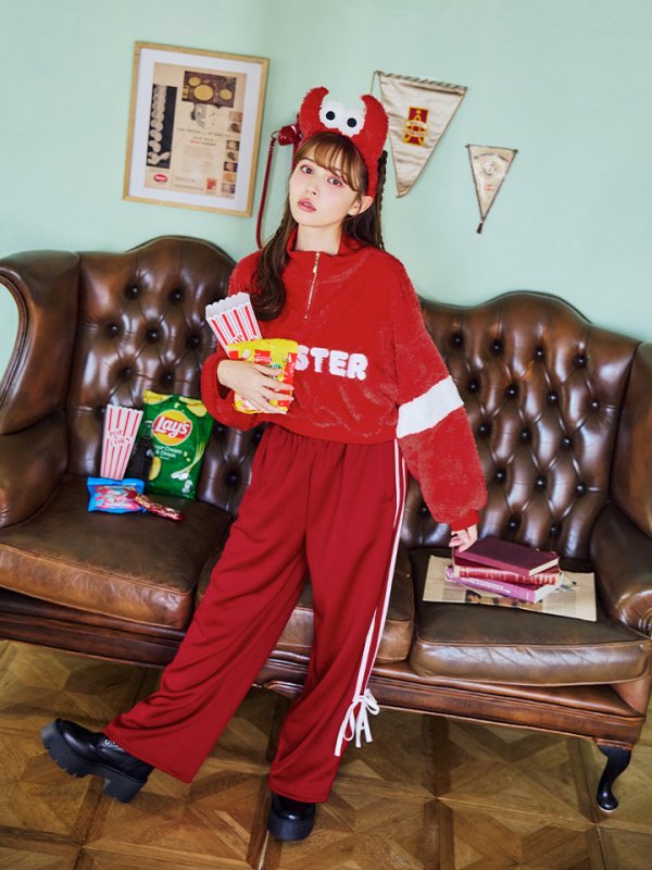 画像12: 【SALE!!】【即日発送！】【ハロウィン】モンスターハーフジップセット 【コスプレ3点セット】 【S-XLサイズ/1カラー】[HC03]