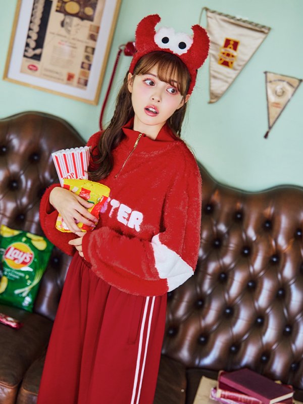 画像16: 【SALE!!】【即日発送！】【ハロウィン】モンスターハーフジップセット 【コスプレ3点セット】 【S-XLサイズ/1カラー】[HC03]