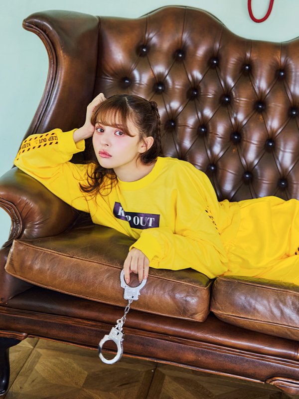 画像10: 【SALE!!】【即日発送！】【ハロウィン】KEEPOUT長袖Tシャツセット 【コスプレ3点セット】【S-XLサイズ/1カラー】[HC03]