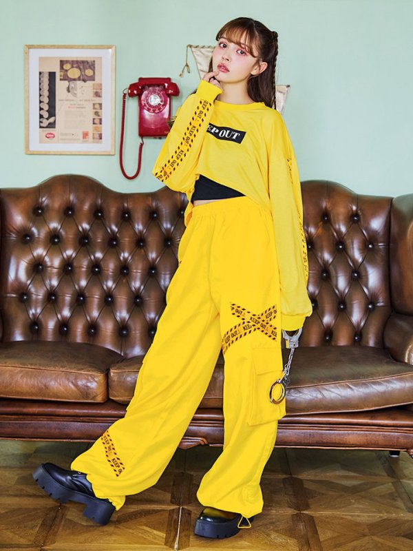 画像13: 【SALE!!】【即日発送！】【ハロウィン】KEEPOUT長袖Tシャツセット 【コスプレ3点セット】【S-XLサイズ/1カラー】[HC03]