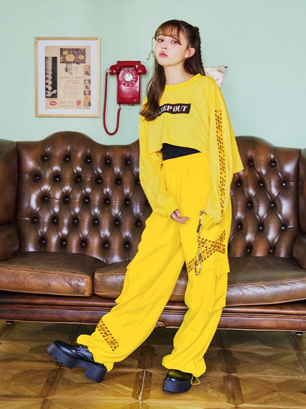 画像16: 【SALE!!】【即日発送！】【ハロウィン】KEEPOUT長袖Tシャツセット 【コスプレ3点セット】【S-XLサイズ/1カラー】[HC03]