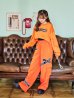 画像9: 【即日発送！】【ハロウィン】オレンジ囚人長袖Tシャツセット 【コスプレ3点セット】【S-XLサイズ/1カラー】[YMT]