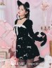 画像1: 【即日発送！】【ハロウィン】キャットリボンバルーンワンピース 【コスプレ4点セット】 【S-Lサイズ/1カラー】[YMT] (1)