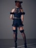 画像14: 【予約 / 9月上旬発送予定】【送料無料！】【ハロウィン】ファー黒猫セットアップ【コスプレ5点セット】【XS-Mサイズ/1カラー】[OF03]