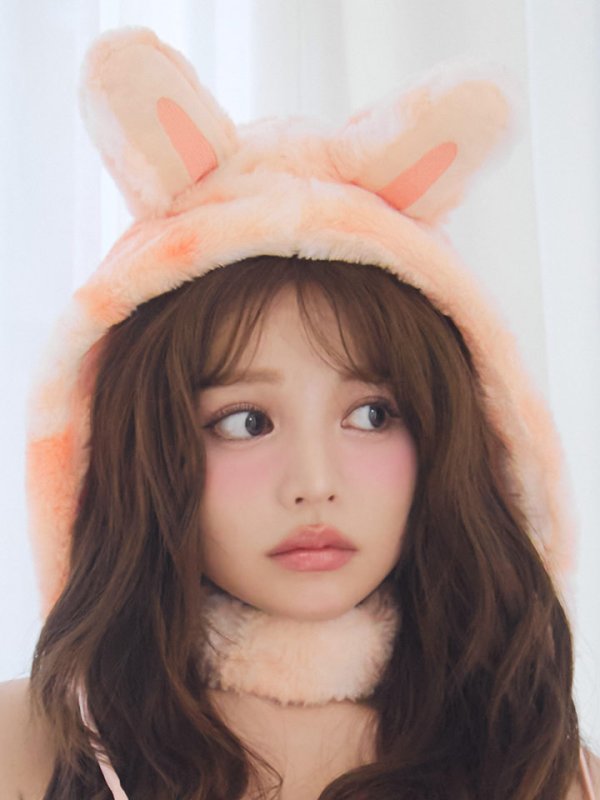 画像36: 【即日発送】【ハロウィン】パステルもこもこバニー【コスプレ7点セット】【フリーサイズ/6カラー】[HC03]