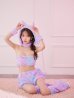 画像25: 【即日発送】【ハロウィン】パステルもこもこバニー【コスプレ7点セット】【フリーサイズ/6カラー】[OF03]