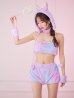 画像29: 【即日発送】【ハロウィン】パステルもこもこバニー【コスプレ7点セット】【フリーサイズ/6カラー】[OF03]