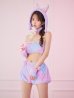 画像20: 【即日発送】【ハロウィン】パステルもこもこバニー【コスプレ7点セット】【フリーサイズ/6カラー】[OF03]