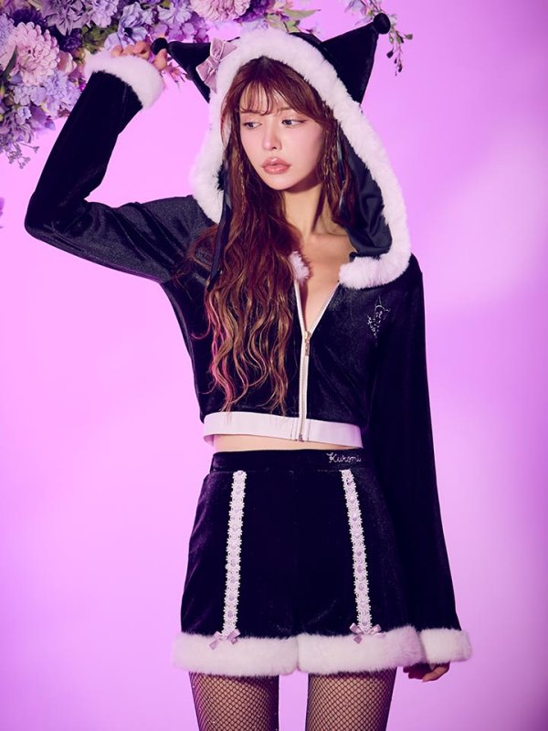 画像22: 【即日発送】【サンリオ】クロミ3wayセットアップルームウェア【4点セット】【S-L/1カラー】[OF03]