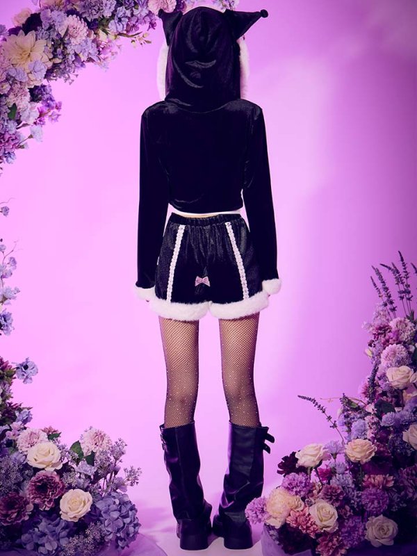 画像25: 【即日発送】【サンリオ】クロミ3wayセットアップルームウェア【4点セット】【S-L/1カラー】[OF03]