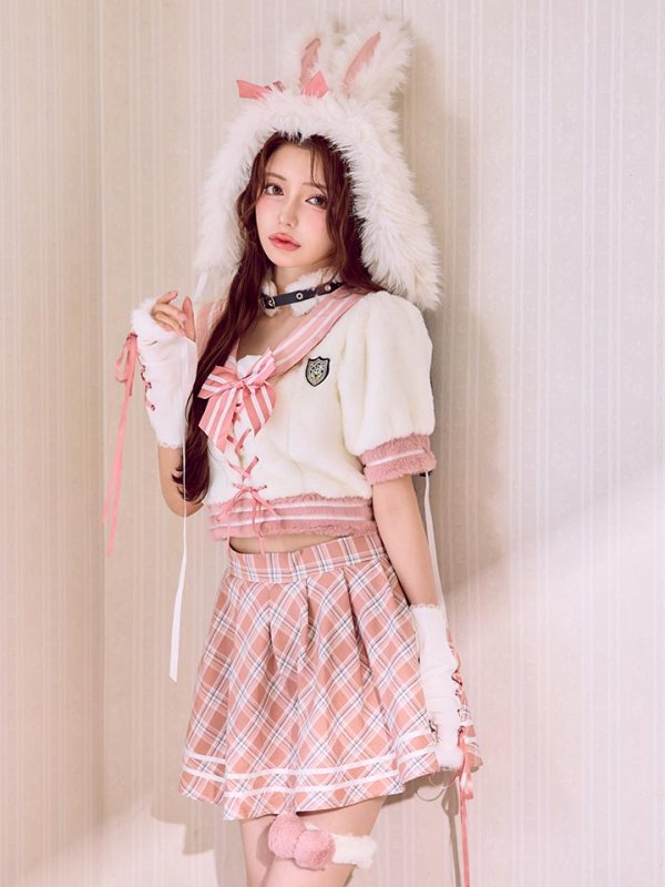 画像9: 【即日発送】ドーリーバニーアイドルセーラー【マリームーン】【ハロウィンコスプレ7点セット】【フリーサイズ/2カラー】[HC03]