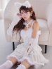 画像11: 【即日発送】【ハロウィン】デコレーションファーキャットドレス【Malymoon/マリームーン】 【コスプレ6点セット】【フリーサイズ/1カラー】[OF04]