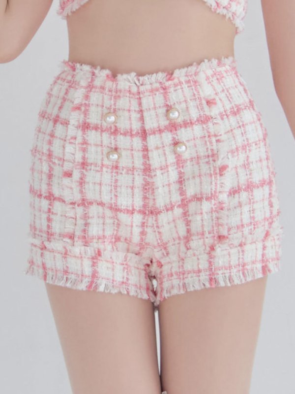 画像19: 【SALE!!】【即日発送】【ハロウィン】ツイードバニーリボンセットアップ（パンツ）【コスプレ6点セット】 【XS-Mサイズ/2カラー】[HC03]