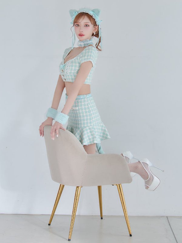 モデル：明日花キララ 　身長：162cm 　着用サイズ： Sサイズ