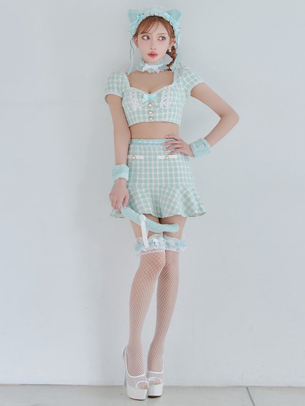 モデル：明日花キララ 　身長：162cm 　着用サイズ： Sサイズ