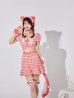 画像6: 値下げ！【即日発送】【ハロウィン】ツイードキャットセットアップ 【コスプレ6点セット】 【XS-Mサイズ/4カラー】[OF01]
