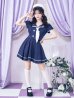 画像1: 【SALE!!】【即日発送】【ハロウィン】水兵セットアップ【コスプレ5点セット】【S-Lサイズ/1カラー】[HC03] (1)