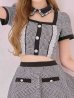 画像13: 【即日発送】【ハロウィン】グレンチェックセットアップバニー 【コスプレ6点セット】【XS-Mサイズ/1カラー】[OF01]