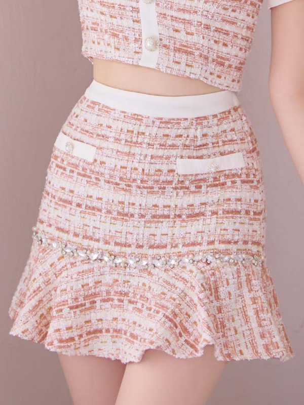 画像17: 【SALE!!】【即日発送】【ハロウィン】 ツイードセットアップバニー【コスプレ6点セット】【XS-Mサイズ/1カラー】[HC03]