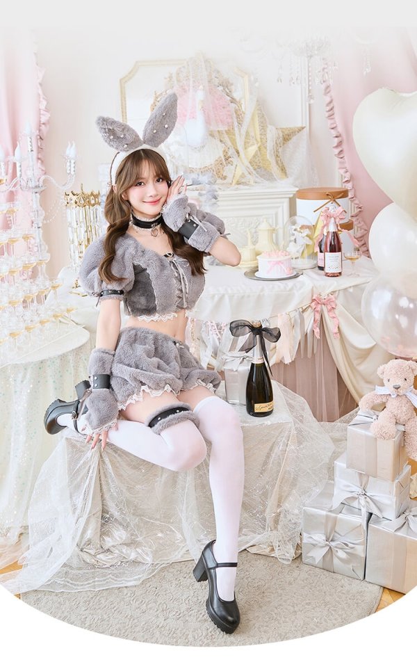 画像5: 【即日発送】スイートバニーラテセットアップ【マリームーン】【ハロウィンコスプレ9点セット】【フリーサイズ/3カラー】[HC03]