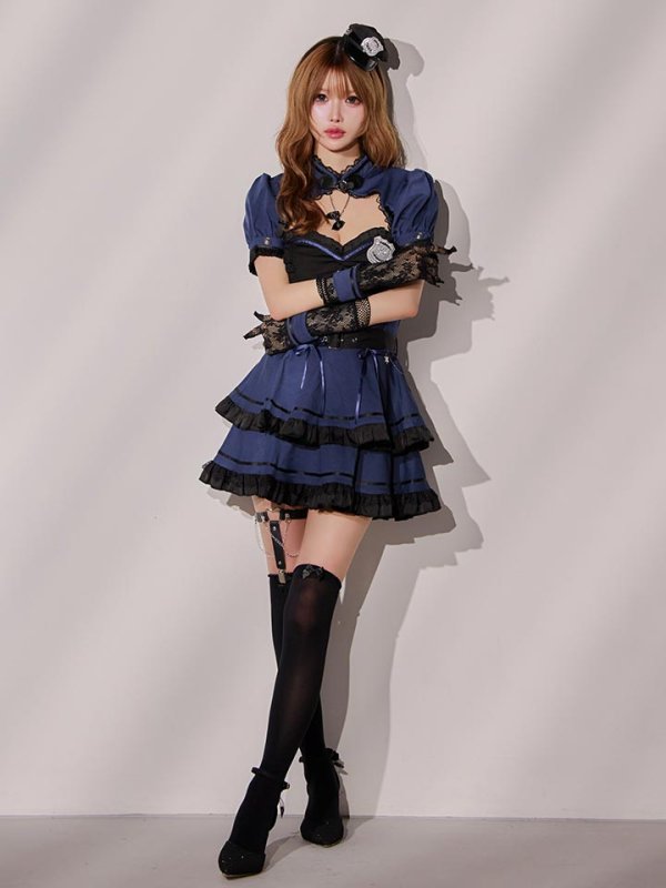 画像15: 【即日発送】ゴシックチャームポリス【コスプレ10点セット】【Malymoon/マリームーン】【フリーサイズ/2カラー】[HC03]