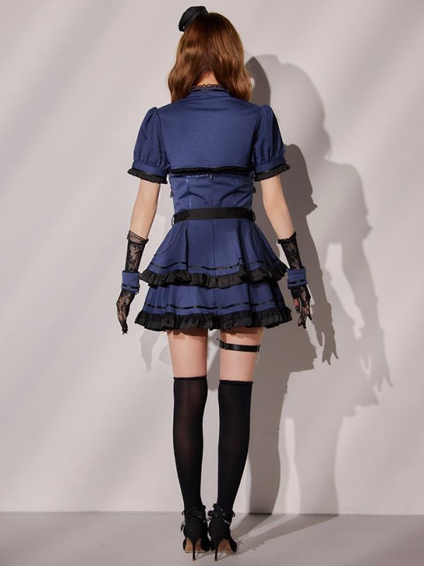 画像16: 【即日発送】ゴシックチャームポリス【コスプレ10点セット】【Malymoon/マリームーン】【フリーサイズ/2カラー】[HC03]