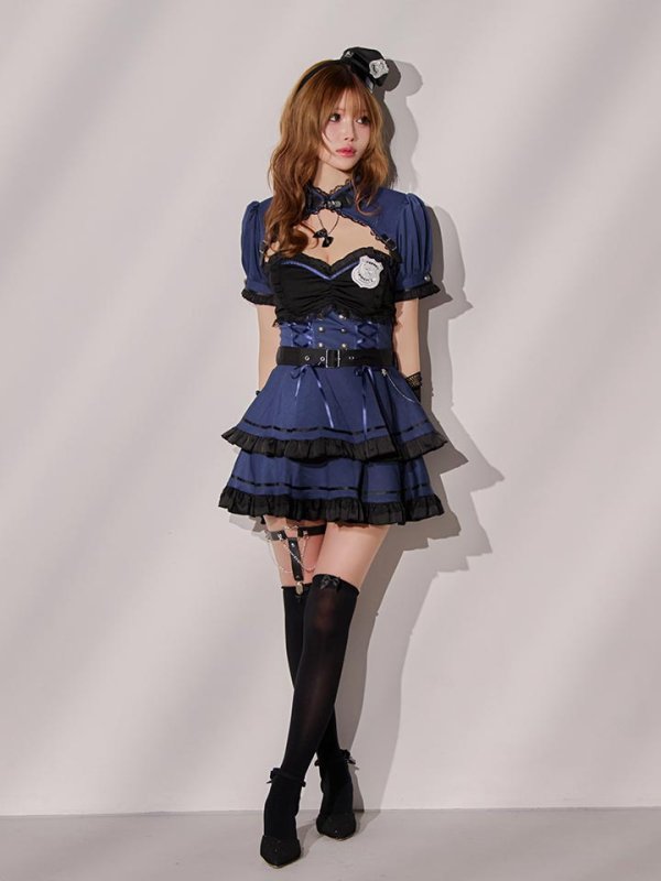 画像7: 【即日発送】ゴシックチャームポリス【コスプレ10点セット】【Malymoon/マリームーン】【フリーサイズ/2カラー】[HC03]